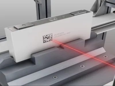 Penandaan Kode 2D pada Kotak Penutup Baterai