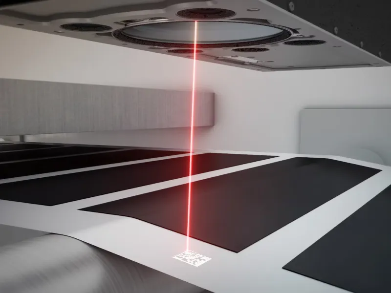 Penandaan Kode 2D pada Pelapis Katode dan Anode