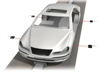Pengukuran Lebar Badan Mobil dan Selip Pintu
