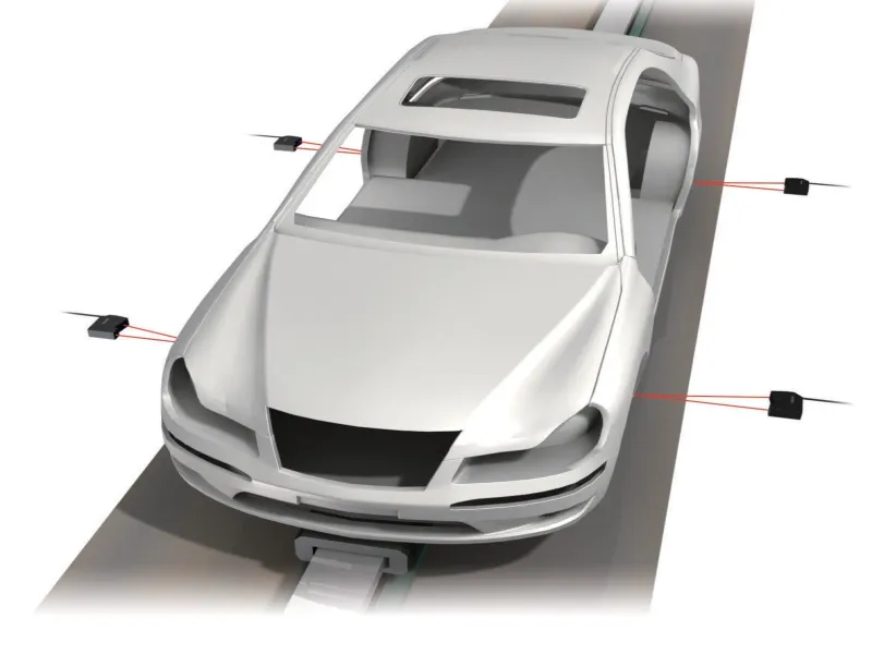 Pengukuran Lebar Badan Mobil dan Selip Pintu