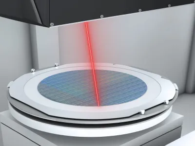 Pemotongan atau Penghilangan atau Penandaan Wafer Tape