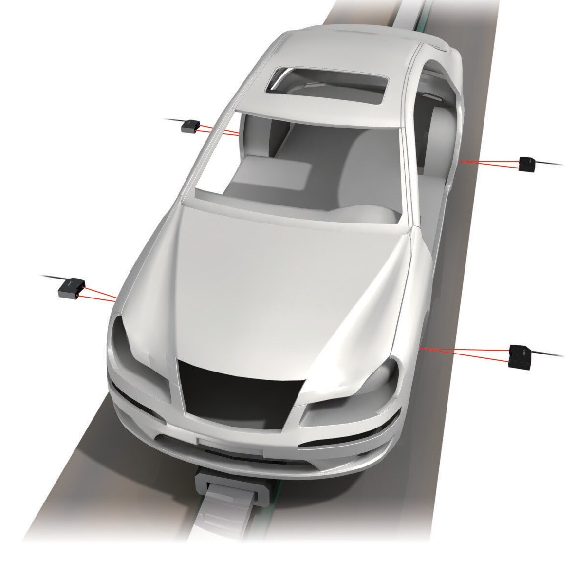 Pengukuran Lebar Badan Mobil dan Selip Pintu