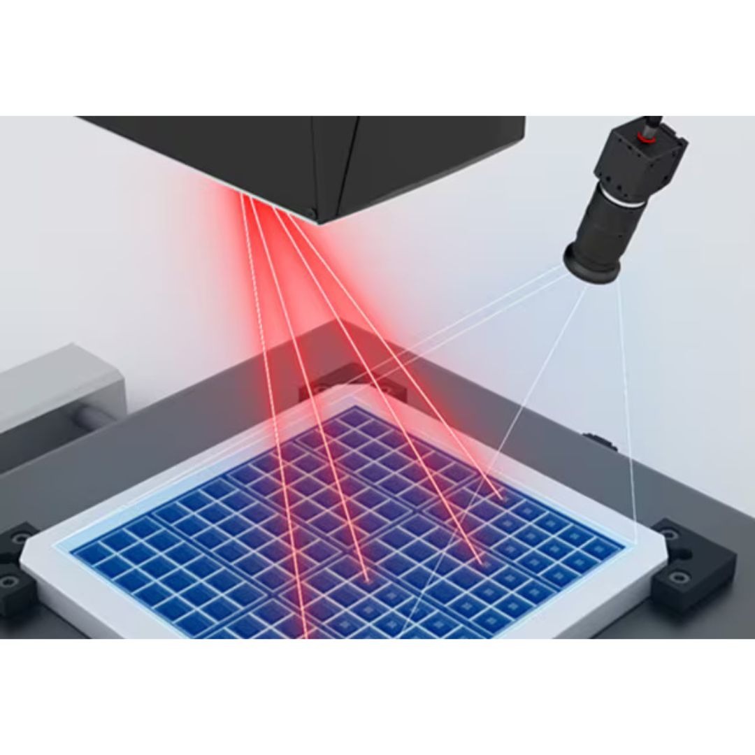 Pengecekan Posisi Laser PCB Elektronik