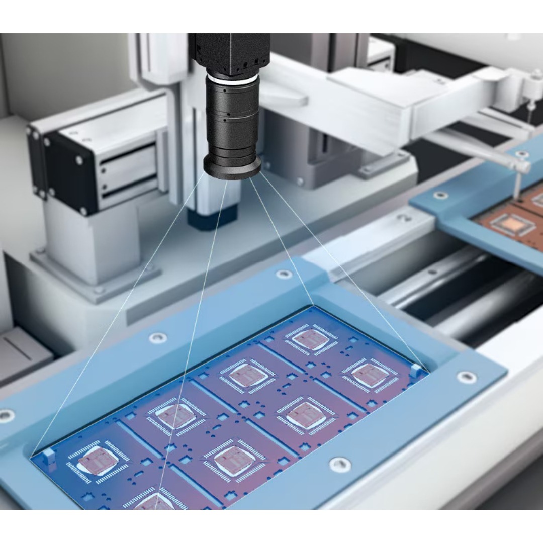 Perekat Bingkai Utama atau Inspeksi Partikel Asing